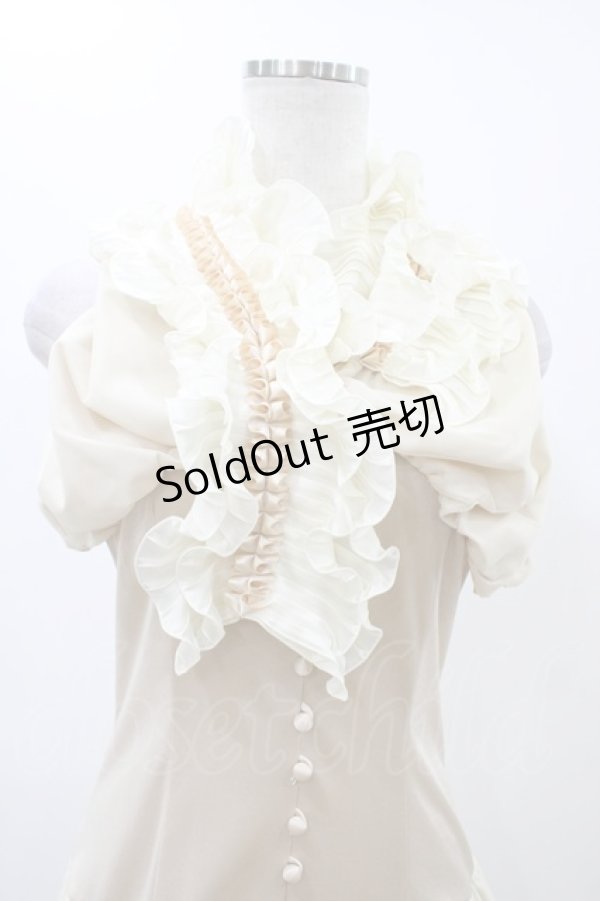 画像4: alice auaa / チュール重ねバルーンワンピース 3（約9号） ベージュ H-25-12-18-1014-AA-OP-KB-ZH (4)