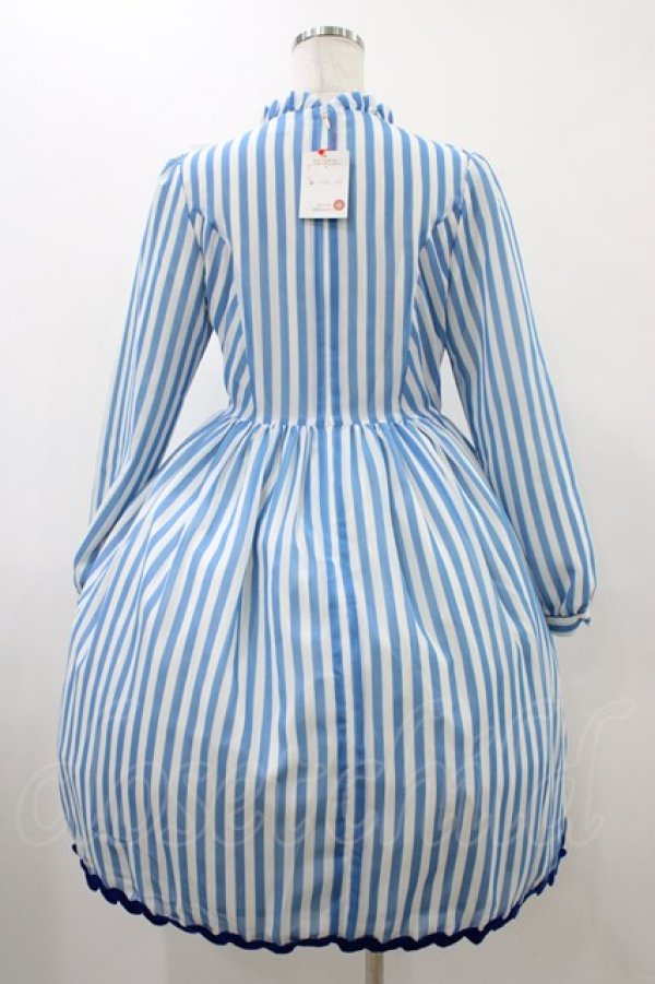 画像2: Emily Temple cute / Emily’sスタッフワンピース  サックス H-25-12-18-1021-ET-OP-KB-ZH (2)