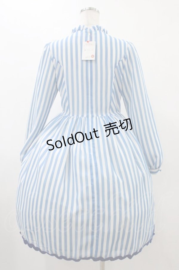 画像2: Emily Temple cute / Emily’sスタッフワンピース  サックス H-25-12-18-1021-ET-OP-KB-ZH (2)