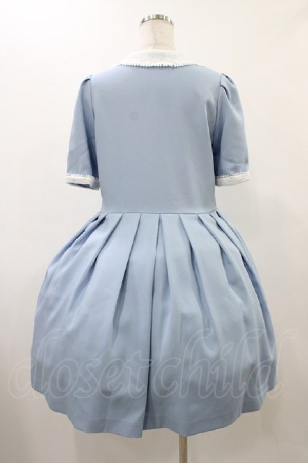 画像2: Katie / RETARD GIRL courtney dress  サックス H-25-12-18-1022-LO-OP-KB-ZH (2)