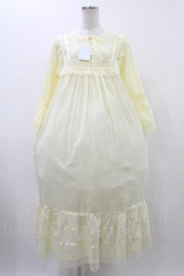 画像1: Katie / ASHBURY ethnic dress  イエロー H-25-12-18-1024-LO-OP-KB-ZH (1)