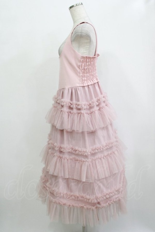 画像2: FLC / チュールワンピース M ピンク H-25-12-19-027-LO-OP-NS-ZH (2)