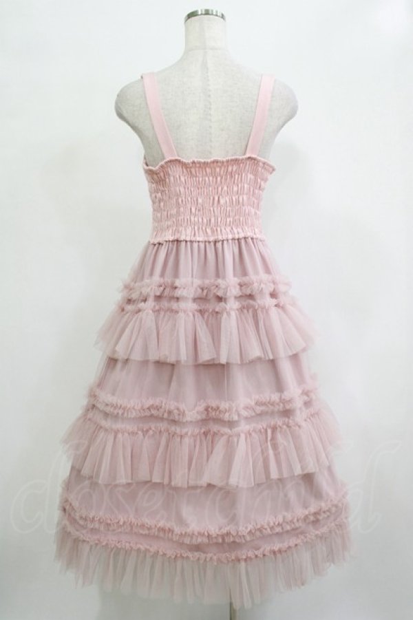 画像3: FLC / チュールワンピース M ピンク H-25-12-19-027-LO-OP-NS-ZH (3)