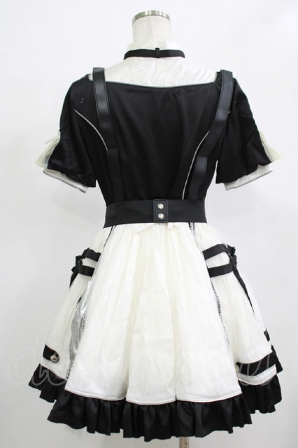画像3: 素心SUSIN（海外ロリータブランド） / メイドワンピースセット M ブラック H-25-12-19-028-PU-OP-NS-ZH (3)