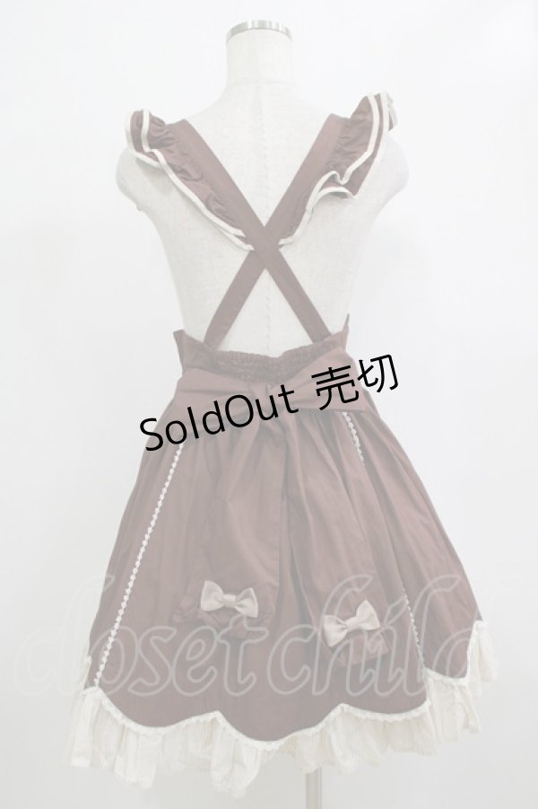 画像3: Angelic Pretty / クラシックカフェスカート Free ブラウン H-25-12-19-032-AP-OP-NS-ZH (3)