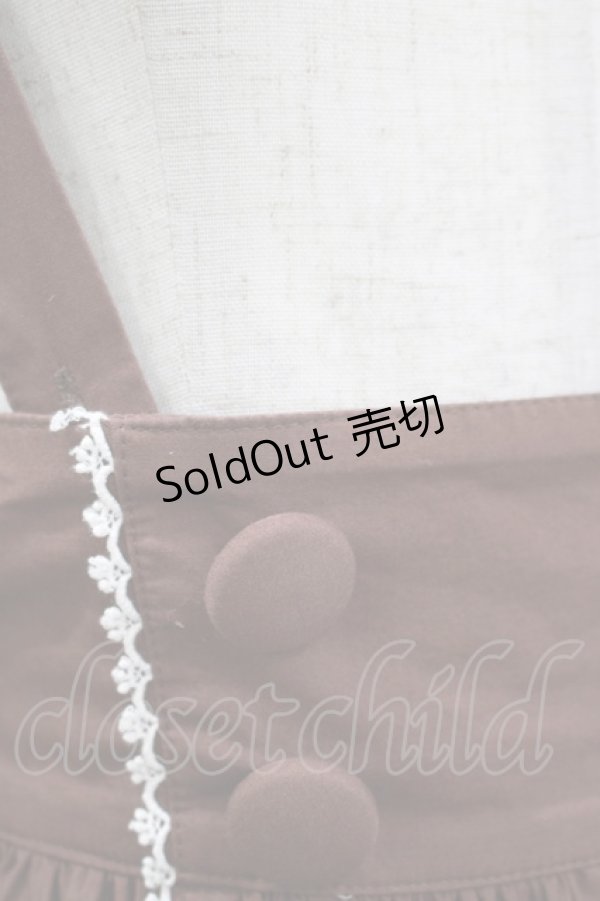 画像4: Angelic Pretty / クラシックカフェスカート Free ブラウン H-25-12-19-032-AP-OP-NS-ZH (4)