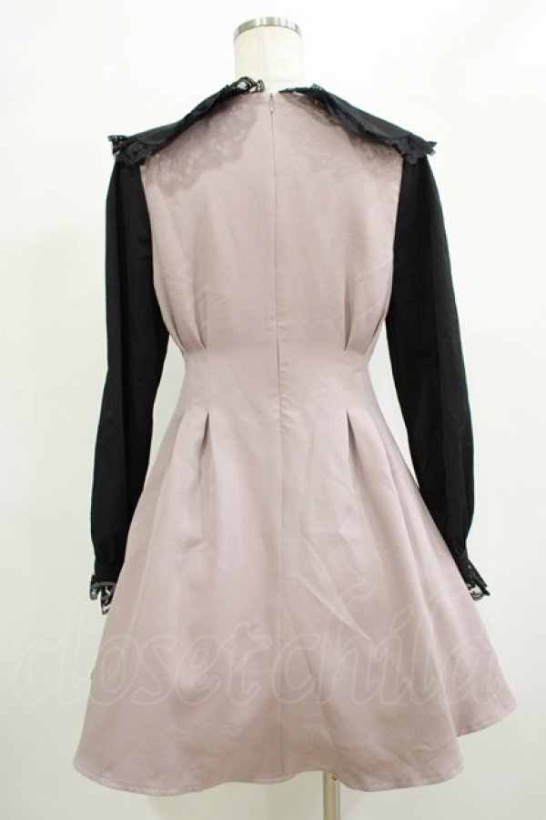 画像3: Rojita / リボンブローチワンピース Free ピンク H-25-12-19-033-LO-OP-NS-ZH (3)