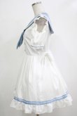 画像2: Secret Honey / セーラーマリンワンピース Free ホワイト H-25-12-19-034-CA-OP-NS-ZH (2)