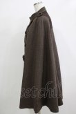 画像2: axes femme / ナポレオンマント風コート M ブラウン H-25-12-19-039-AX-CO-NS-ZH (2)