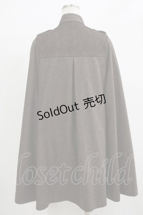 画像3: axes femme / ナポレオンマント風コート M ブラウン H-25-12-19-039-AX-CO-NS-ZH (3)