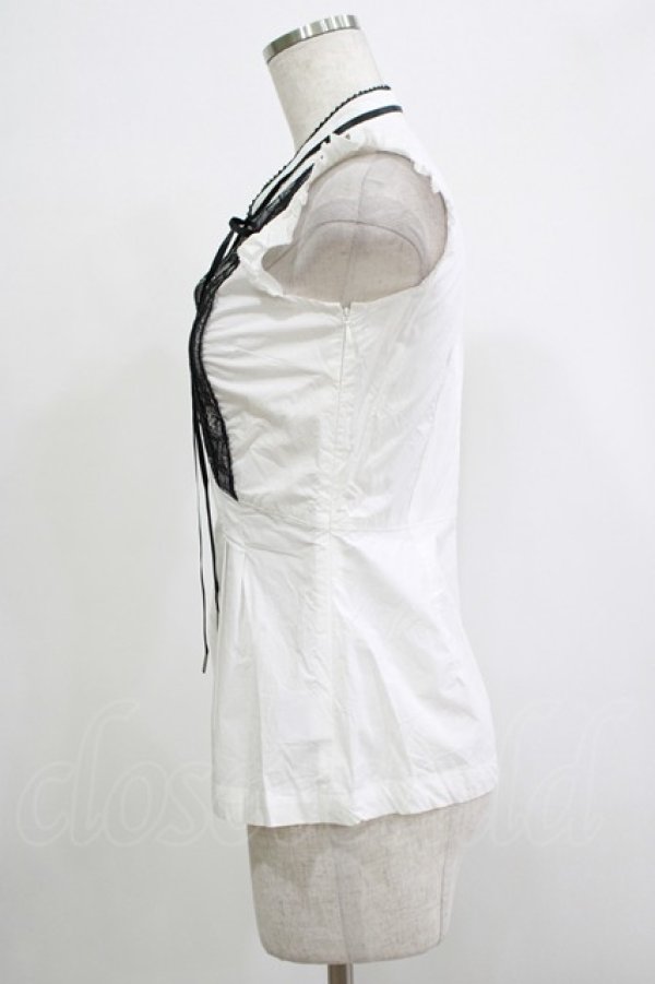 画像2: EATME / フレンチローンTOP Free オフ/ブラック H-25-12-19-042-LO-BL-NS-ZH (2)