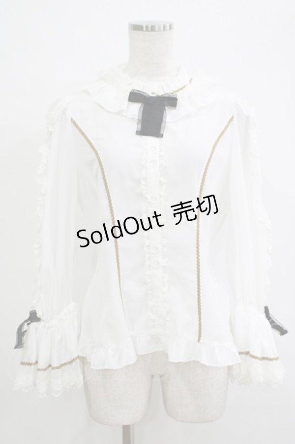 画像1: metamorphose / GRANBLUE FANTASYコラボ/ヴァンピィ ブラウス Free オフ H-25-12-19-043-ME-BL-NS-ZH (1)