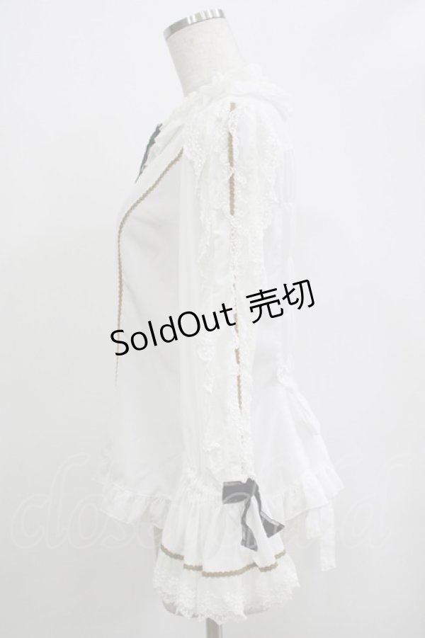 画像2: metamorphose / GRANBLUE FANTASYコラボ/ヴァンピィ ブラウス Free オフ H-25-12-19-043-ME-BL-NS-ZH (2)