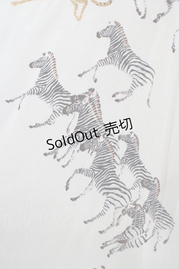 画像4: Karl Helmut / アニマル柄シャツ Free オフ H-25-12-19-044-EL-BL-NS-ZH (4)