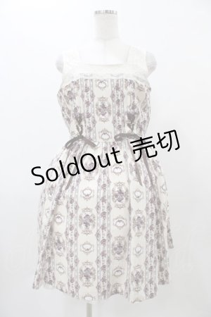 画像: axes femme POETIQUE / バラフレームストライプワンピース M 生成り H-25-12-19-1035-AX-OP-NS-ZH