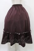 画像1: Cherirulu Chocola / TT*MINギャザーSK LL ボルドー H-25-12-19-1037-0-SK-NS-ZH (1)