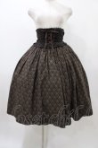 画像1: Innocent World / ローズダマスクスカート M/63cm丈 ショコラ H-25-12-19-1040-IW-SK-NS-ZH (1)