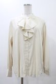画像1: an another angelus / クレープラッフルブラウス Free IVORY H-25-12-19-1057-CA-BL-NS-ZH (1)