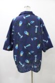 画像2: AXES-X / ブルーハワイクリームソーダアロハ M ネイビー H-25-12-19-1059-0-BL-NS-ZH (2)