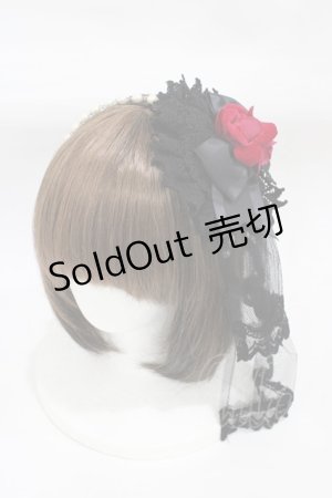 画像: ALICE and the PIRATES / Loreley Dressカチューシャ  ブラック H-25-12-19-1011-PA-AC-NS-ZH