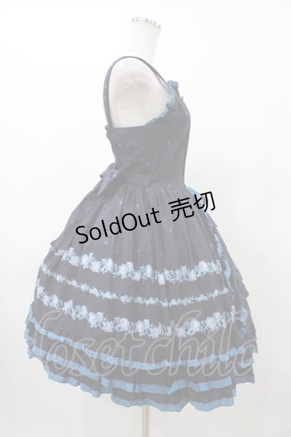 画像3: Innocent World / エリザベートローズドレス Free ネイビー H-25-12-19-1018-IW-OP-NS-ZH (3)