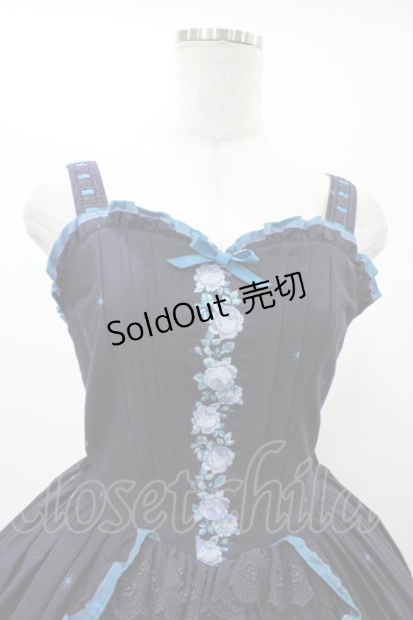 画像4: Innocent World / エリザベートローズドレス Free ネイビー H-25-12-19-1018-IW-OP-NS-ZH (4)