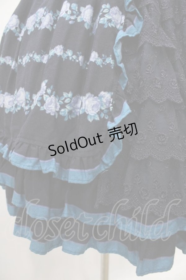 画像5: Innocent World / エリザベートローズドレス Free ネイビー H-25-12-19-1018-IW-OP-NS-ZH (5)