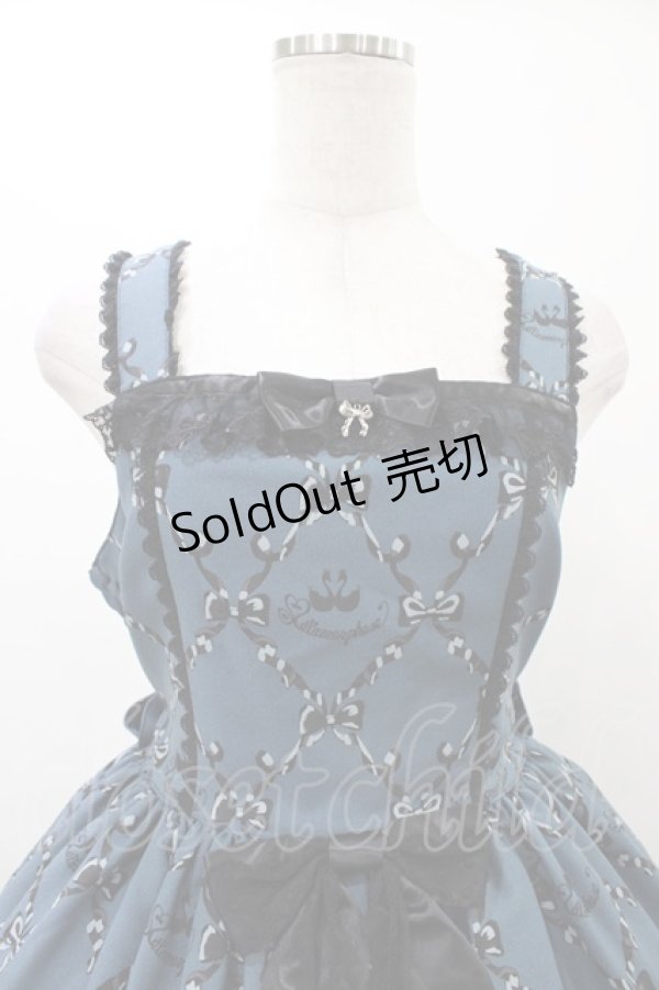 画像4: metamorphose / Dressy Ribbonジャンパースカート サイズ1 ブルー H-25-12-19-1019-ME-OP-NS-ZH (4)