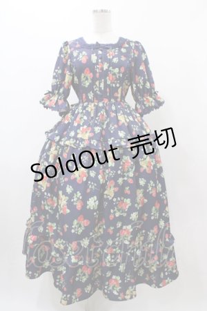 画像: axes femme kawaii / クラシックベリーワンピース M ネイビー H-25-12-19-1028-AX-OP-NS-ZH