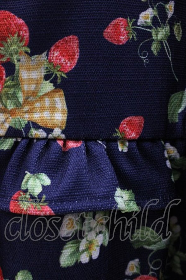 画像3: axes femme kawaii / クラシックベリーワンピース M ネイビー H-25-12-19-1028-AX-OP-NS-ZH (3)