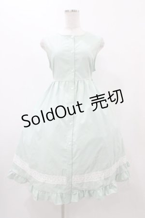 画像: CHIP CLIP / 五月アイ/ジャンパースカート M ミント H-25-12-19-1033-0-OP-NS-ZH