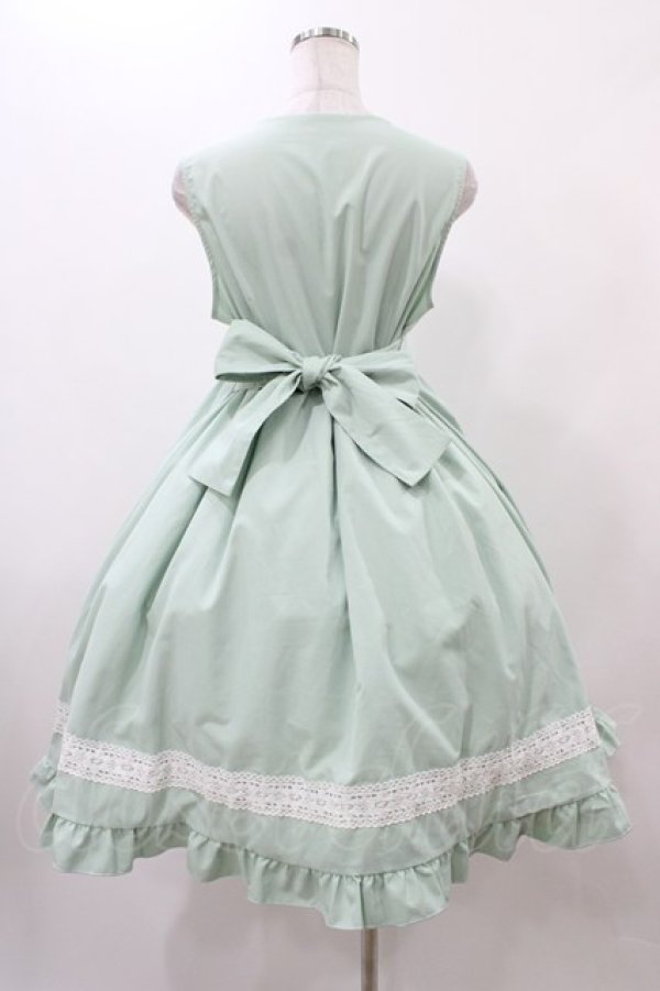 画像2: CHIP CLIP / 五月アイ/ジャンパースカート M ミント H-25-12-19-1033-0-OP-NS-ZH (2)