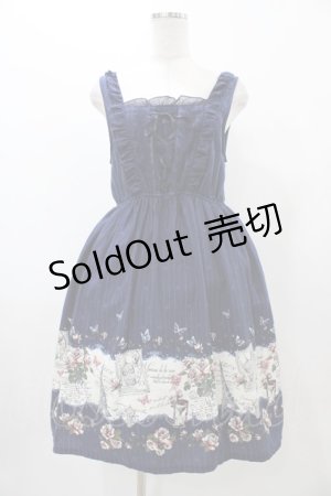 画像: axes femme / クラシックパネル柄ワンピース M ネイビー H-25-12-19-1034-AX-OP-NS-ZH