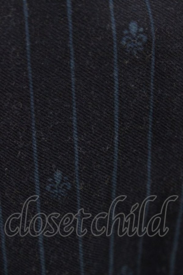 画像3: axes femme / クラシックパネル柄ワンピース M ネイビー H-25-12-19-1034-AX-OP-NS-ZH (3)