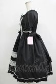 画像2: metamorphose / Dress up はしごレースリボンワンピース サイズ1 ブラック H-25-12-19-001-ME-OP-NS-ZH (2)