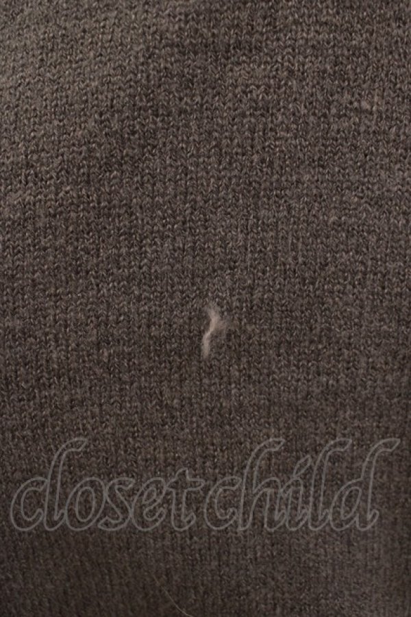 画像4: m petit by misako / AM*リボンニットボレロ L ブラウン H-25-12-19-048-LO-TO-NS-ZH (4)