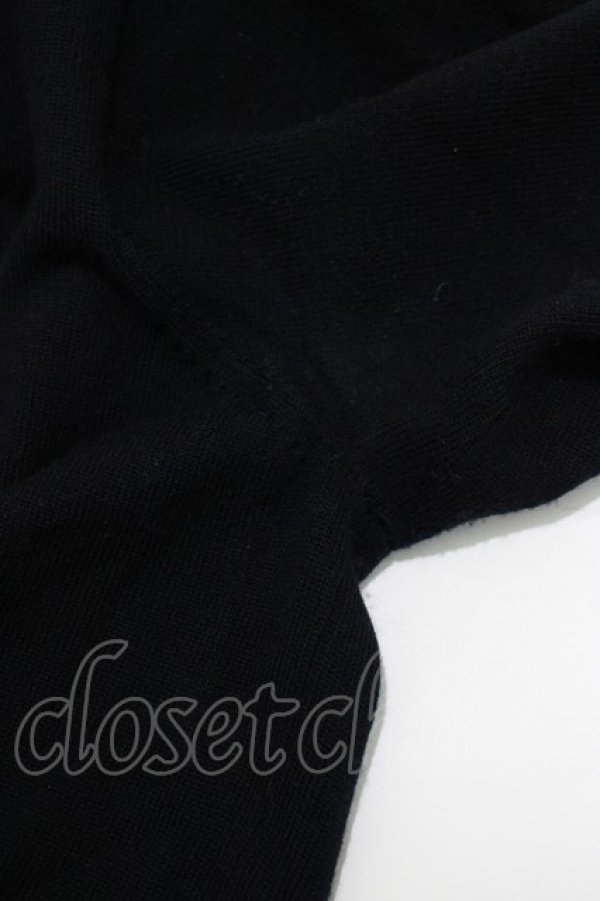 画像6: Lovely MAXICIMAM / クロックラビット刺繍カーディガン Lovelyサイズ（大きいサイズ） ブラック H-25-12-19-050-GO-TO-NS-ZH (6)