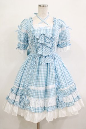 画像: Angelic Pretty / Sweetフリルワンピース Free サックス H-25-12-19-007-AP-OP-NS-ZH
