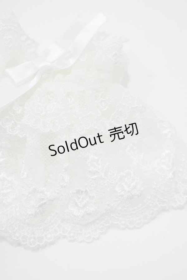 画像2: Innocent World / ナディアレースお袖どめ  生成り H-25-12-19-070-IW-ZA-NS-ZH (2)