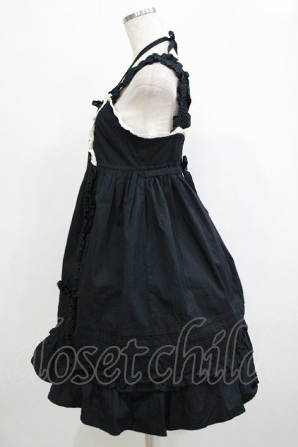 画像2: BABY,THE STARS SHINE BRIGHT / ベビードールジャンパースカート Free ブラック H-25-12-19-012-BA-OP-NS-ZH (2)