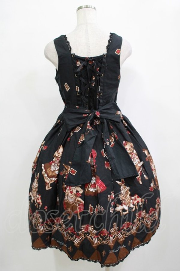 画像3: ALICE and the PIRATES / ワンダーラビットのマジカルトランプティーパーティーI＆カチューシャ Free ブラック H-25-12-19-015-PA-OP-NS-ZH (3)