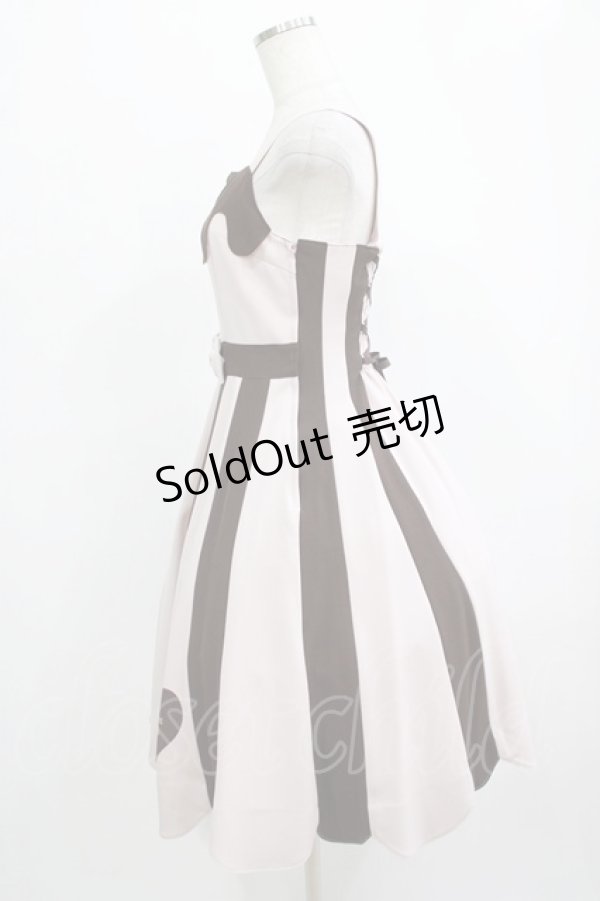 画像2: Innocent World / クラシカルチョコレートジャンパースカート M ピンク H-25-12-19-019-IW-OP-NS-ZH (2)