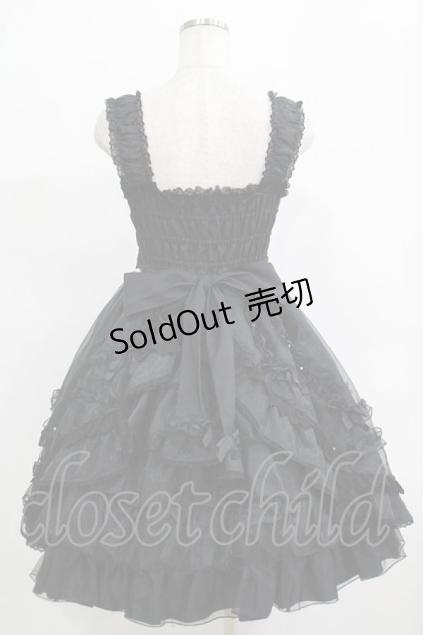 画像3: Angelic Pretty / フェアリープリンセスSetのジャンパースカート Free ブラック H-25-12-19-020-AP-OP-NS-ZH (3)