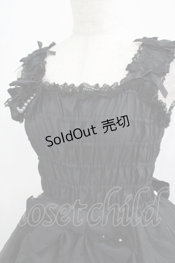 画像4: Angelic Pretty / フェアリープリンセスSetのジャンパースカート Free ブラック H-25-12-19-020-AP-OP-NS-ZH (4)