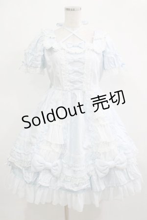 画像: Angelic Pretty / Dreamy Creamワンピース Free サックス H-25-12-19-022-AP-OP-NS-ZH