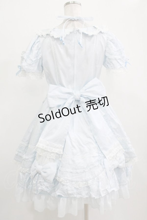 画像3: Angelic Pretty / Dreamy Creamワンピース Free サックス H-25-12-19-022-AP-OP-NS-ZH (3)