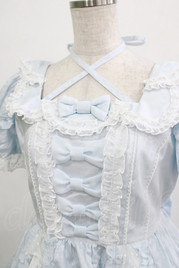 画像4: Angelic Pretty / Dreamy Creamワンピース Free サックス H-25-12-19-022-AP-OP-NS-ZH (4)