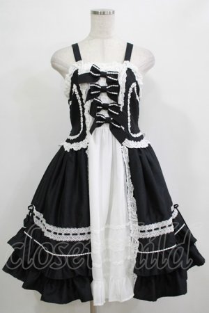 画像: BABY,THE STARS SHINE BRIGHT / confiserieジャンパースカート Free ブラック H-25-12-19-023-BA-OP-NS-ZH