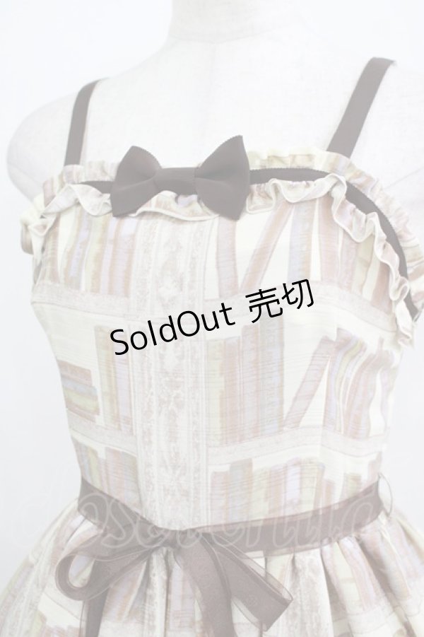 画像5: ALICE and the PIRATES / Wicked Queen's poison cellar柄ジャンパースカートI Free 生成り H-25-12-20-002-PA-OP-NS-ZH (5)