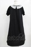 画像3: m petit by misako / レース襟カットワンピース M ブラック H-25-12-20-020-LO-OP-NS-ZH (3)